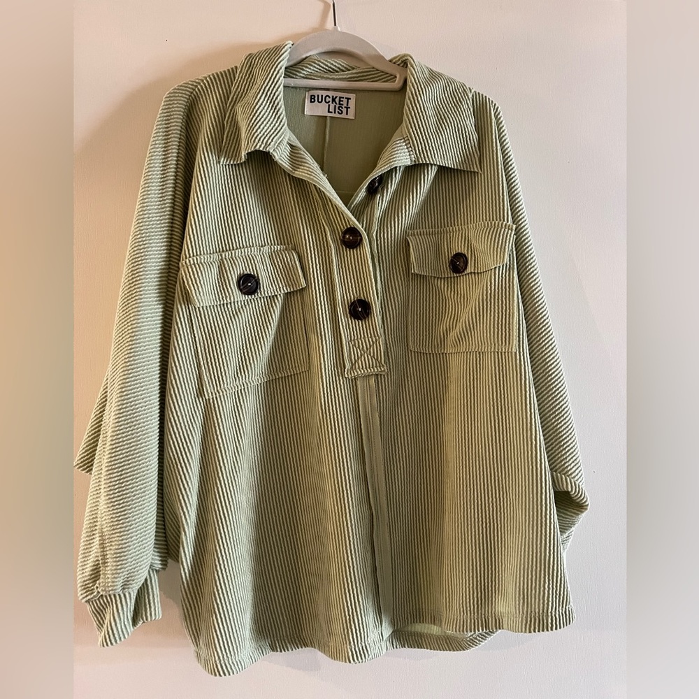 Oversized top.